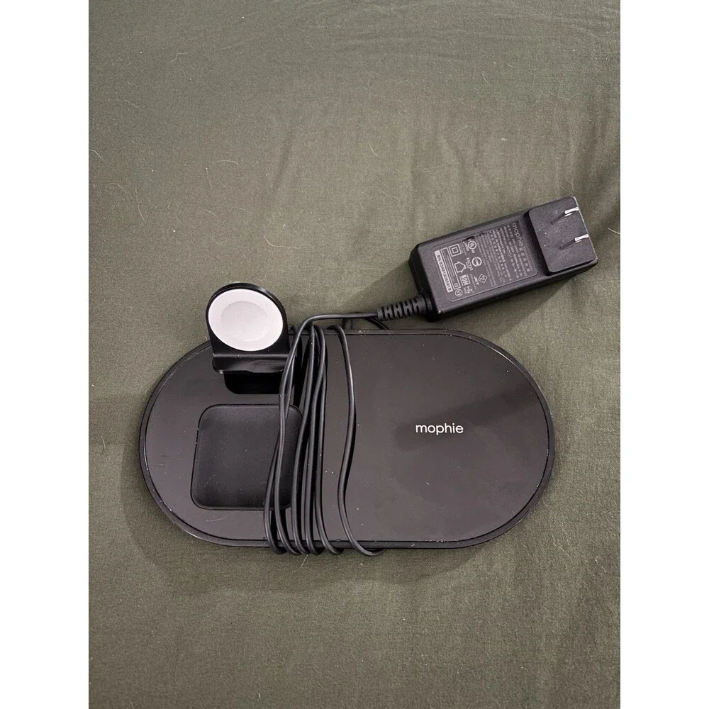 Mophie 3-in-1 Wireless Fast Charge Pad Apple Certified for AirPods iPhone Watch